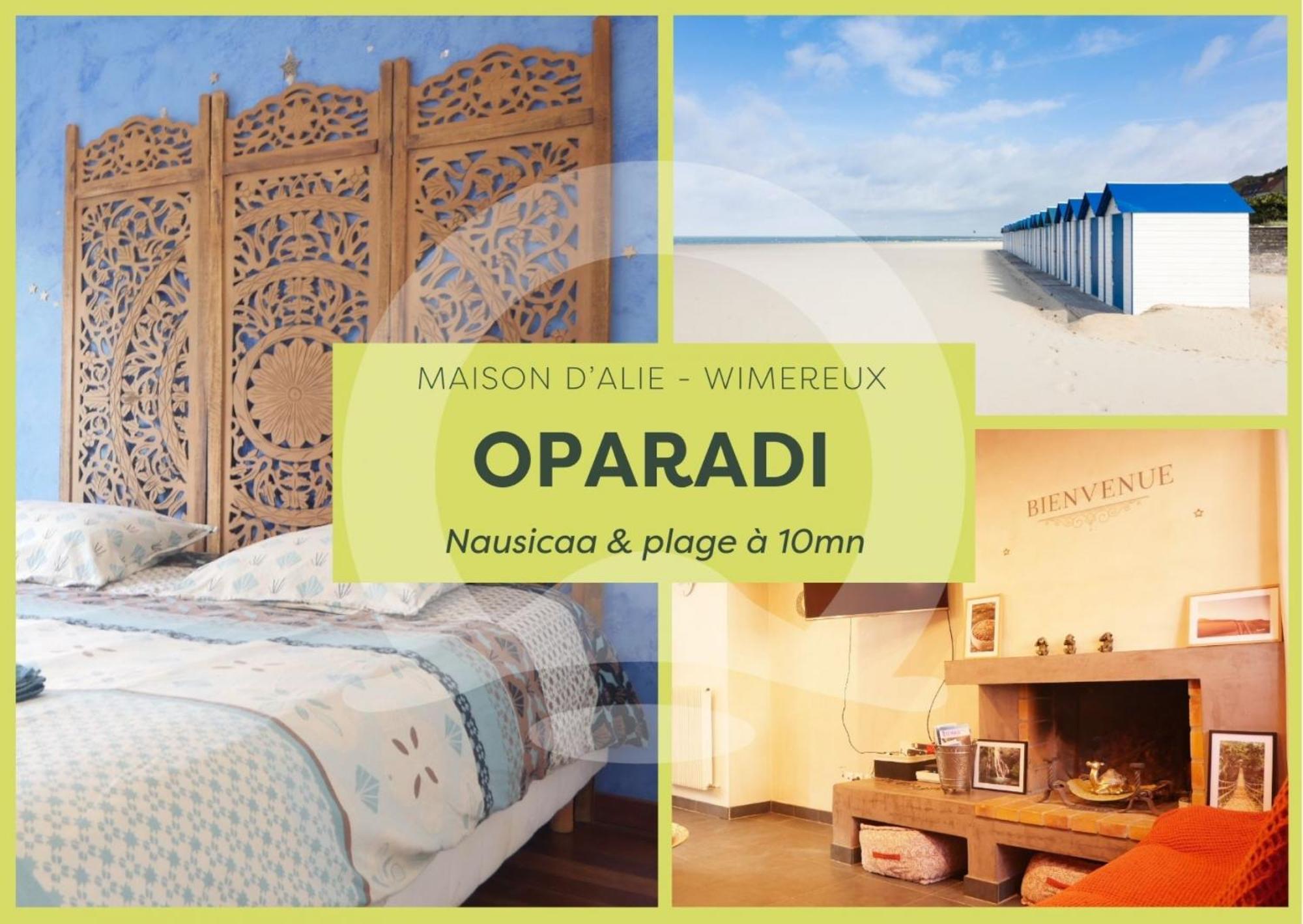 Oparadi "La Maison D'Alie" Un Souffle D'Orient 滨海布洛涅 外观 照片